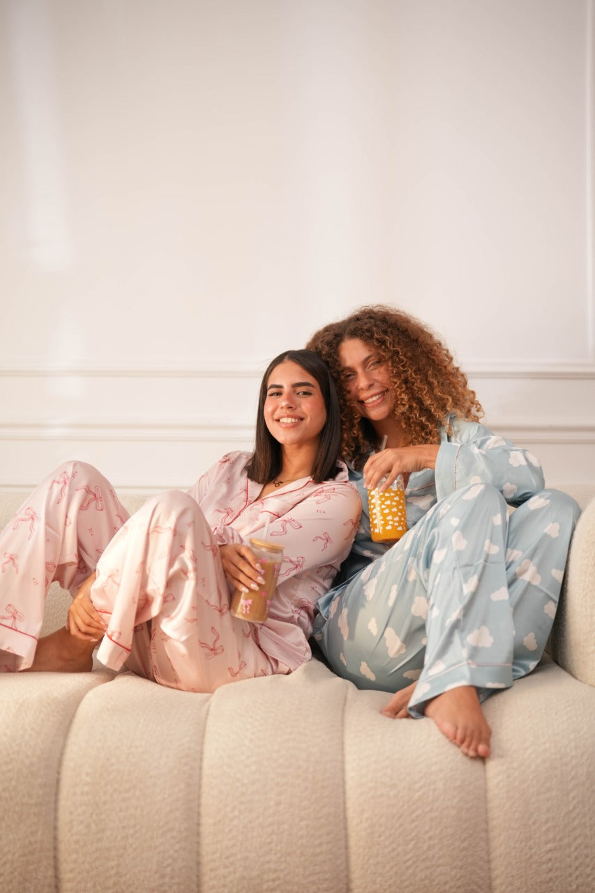 Dreamy Clouds Satin PJ