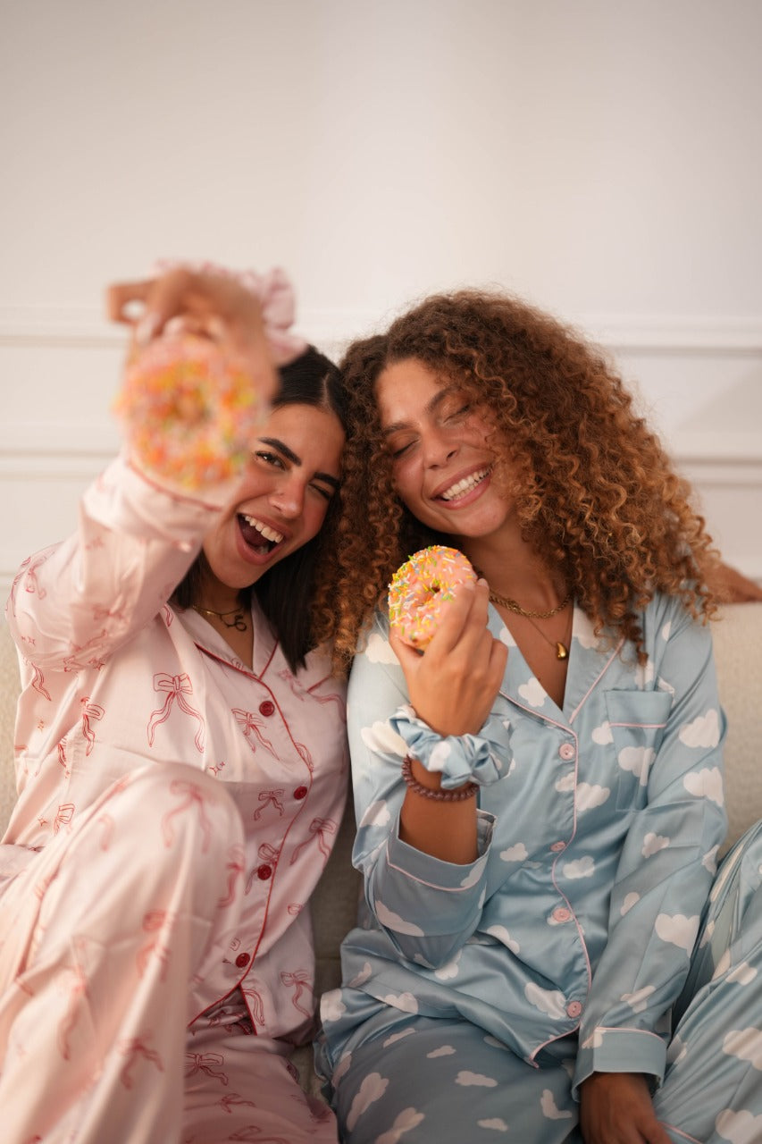 Dreamy Clouds Satin PJ