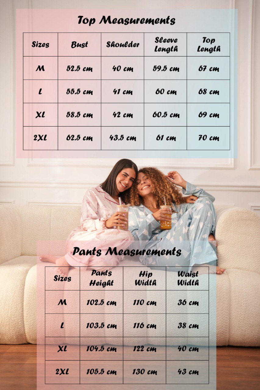 Dreamy Clouds Satin PJ