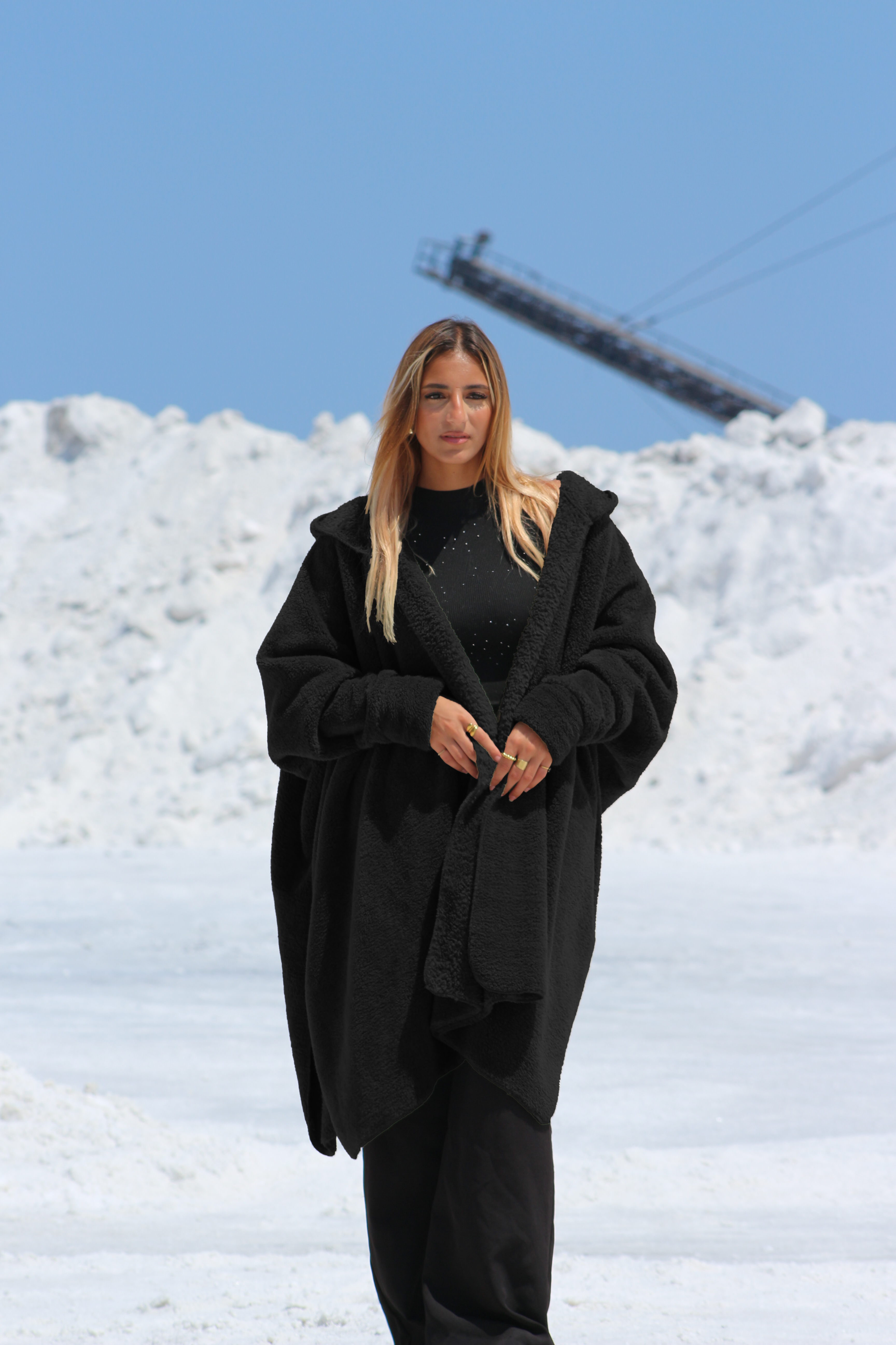 Black Wearable Blanket