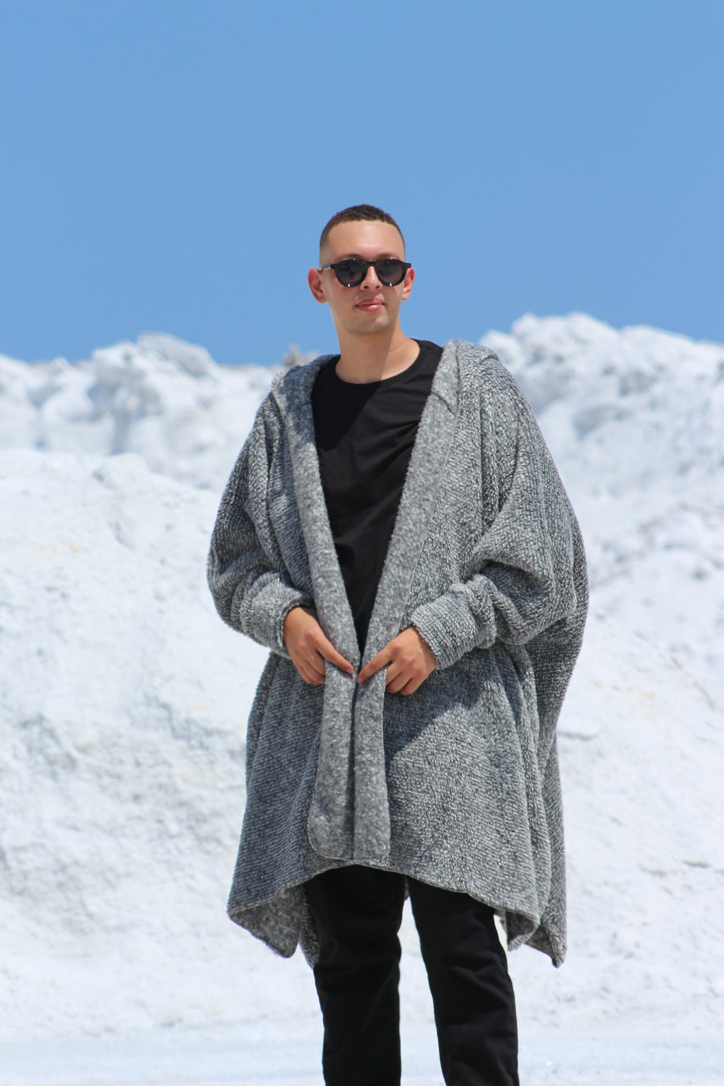 Grey Wearable Blanket