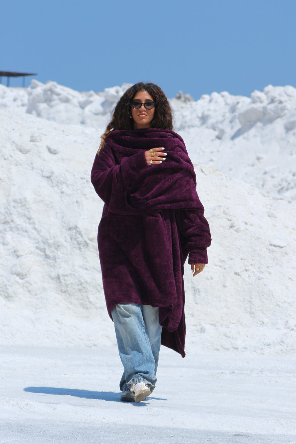 purpleWearable Blanket