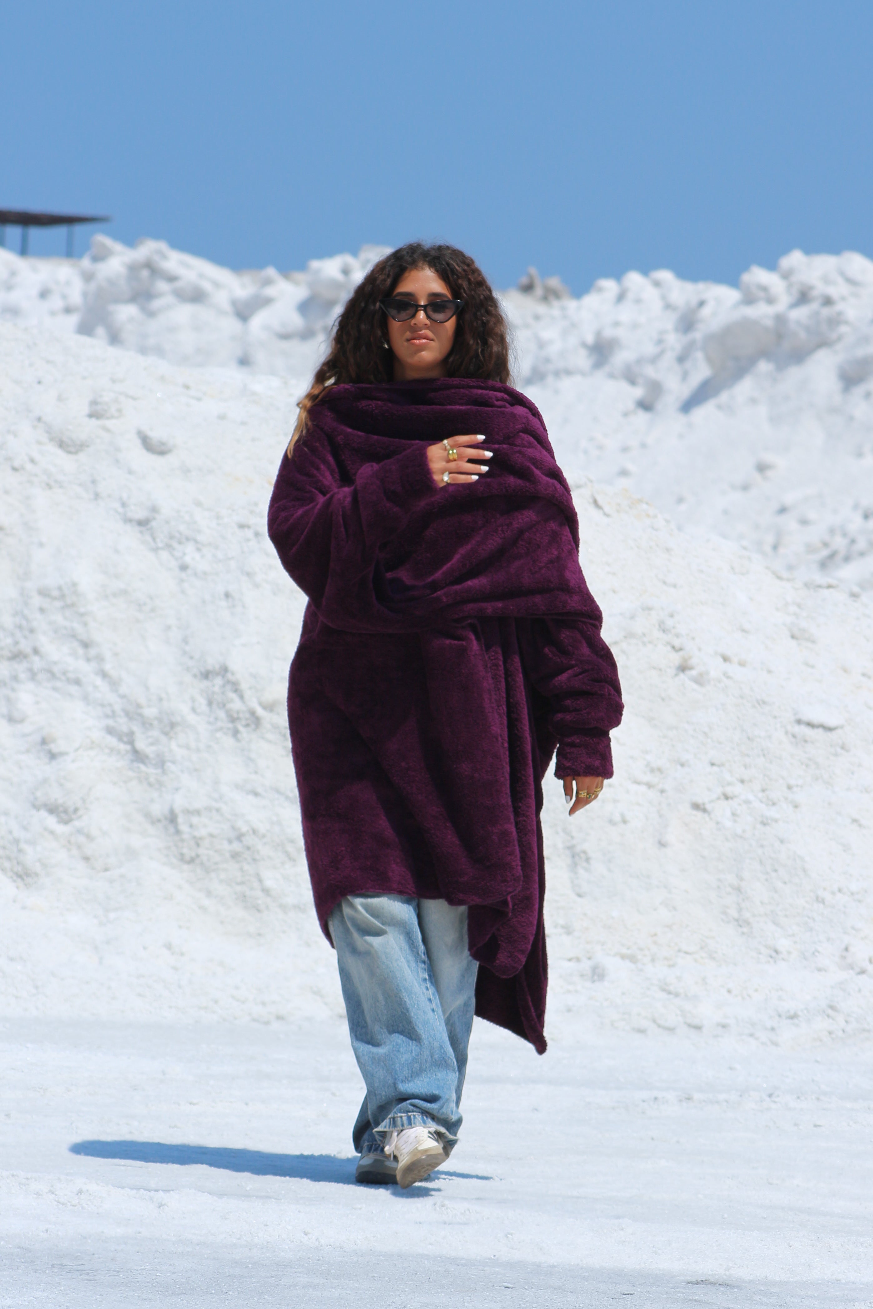 purpleWearable Blanket