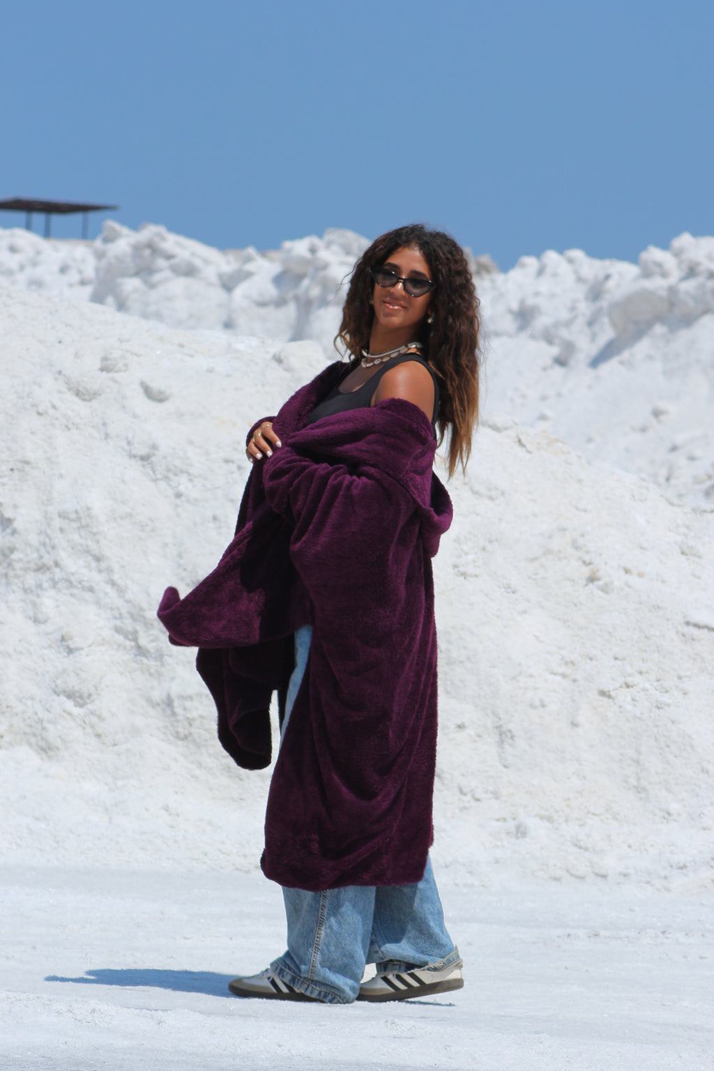 purpleWearable Blanket