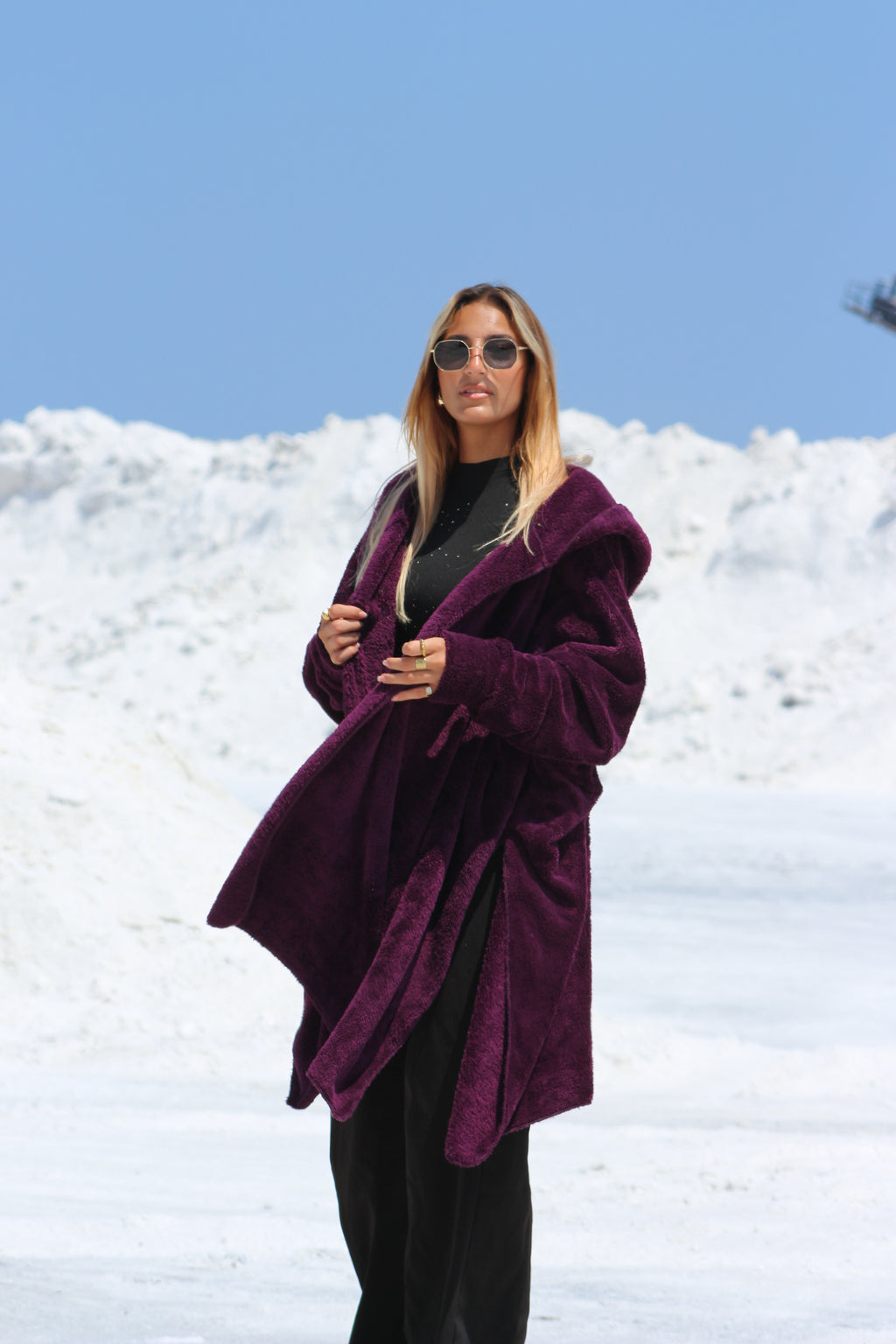 purpleWearable Blanket