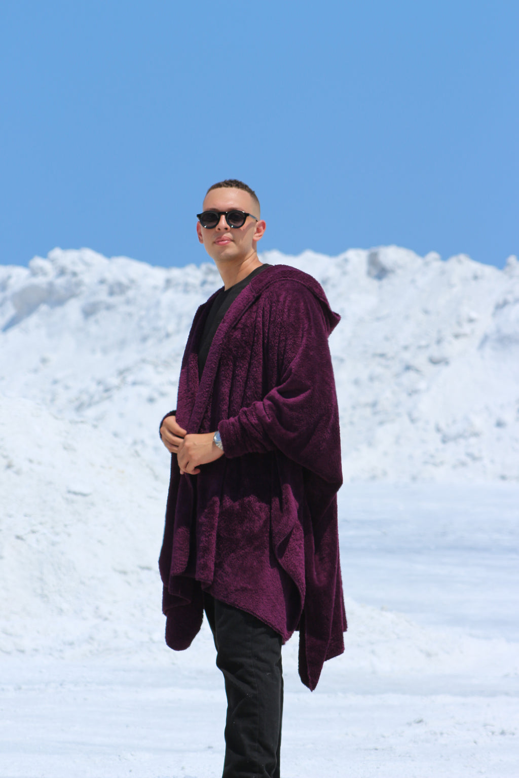 purple Wearable Blanket