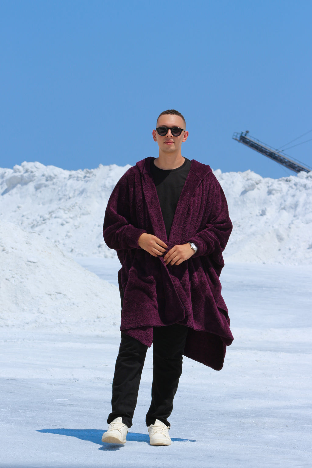 purpleWearable Blanket