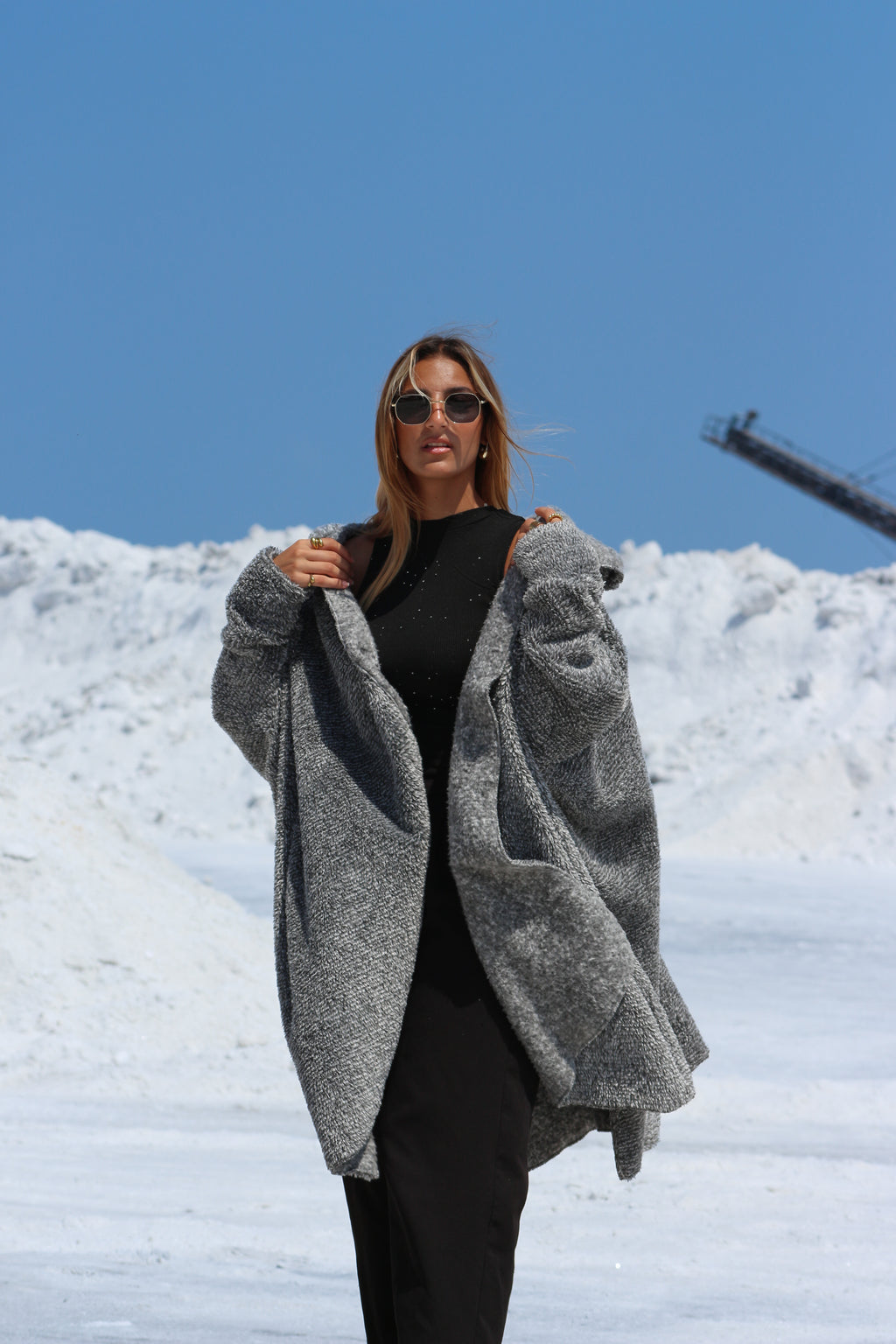 Grey Wearable Blanket