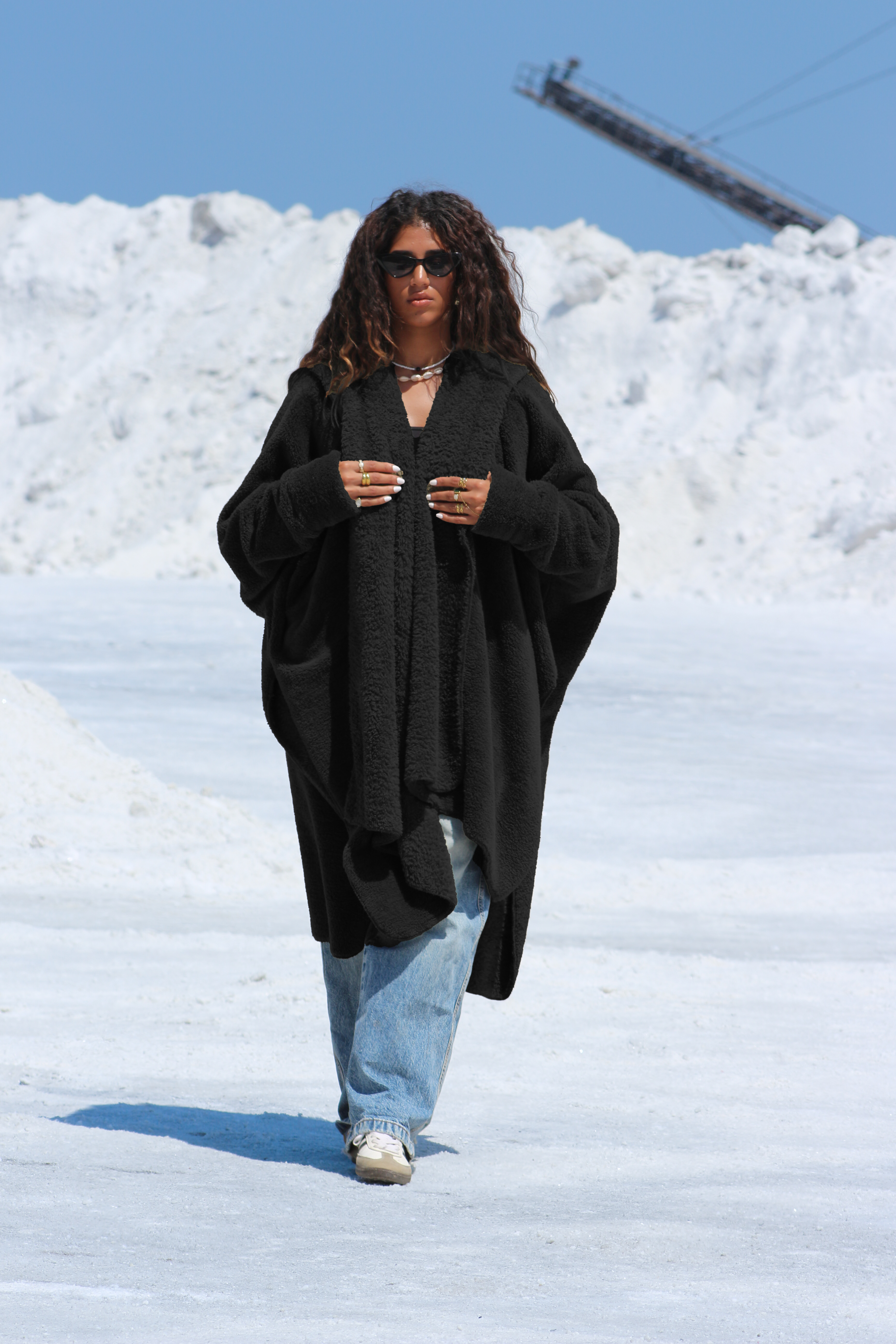 Black Wearable Blanket