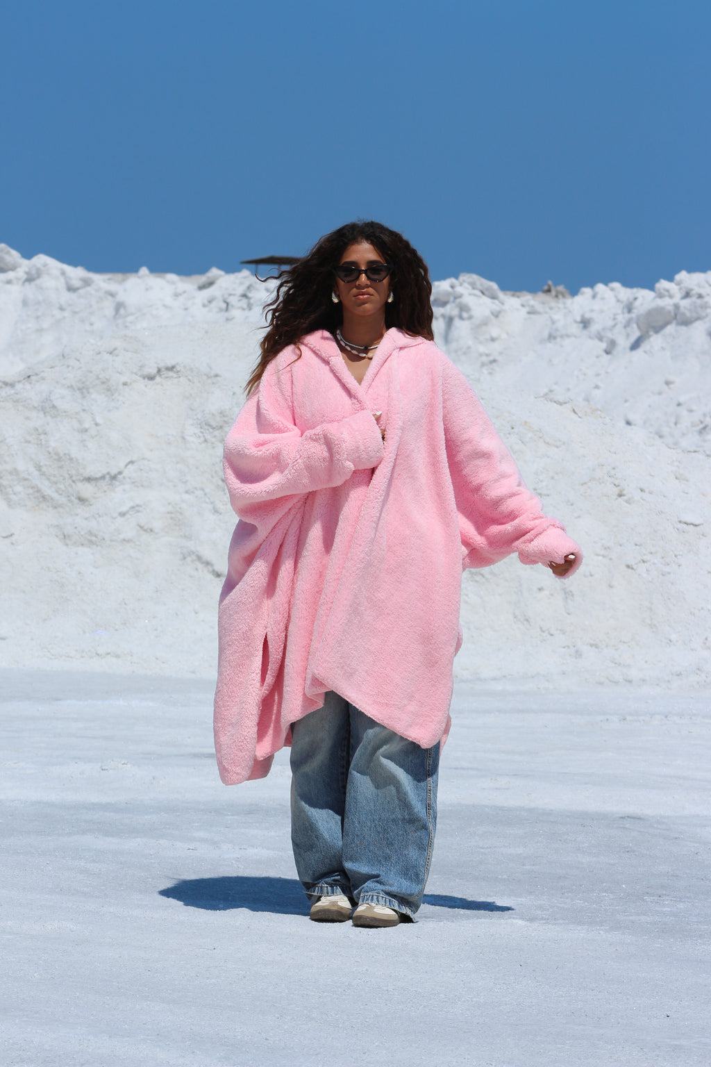 Pink Wearable Blanket