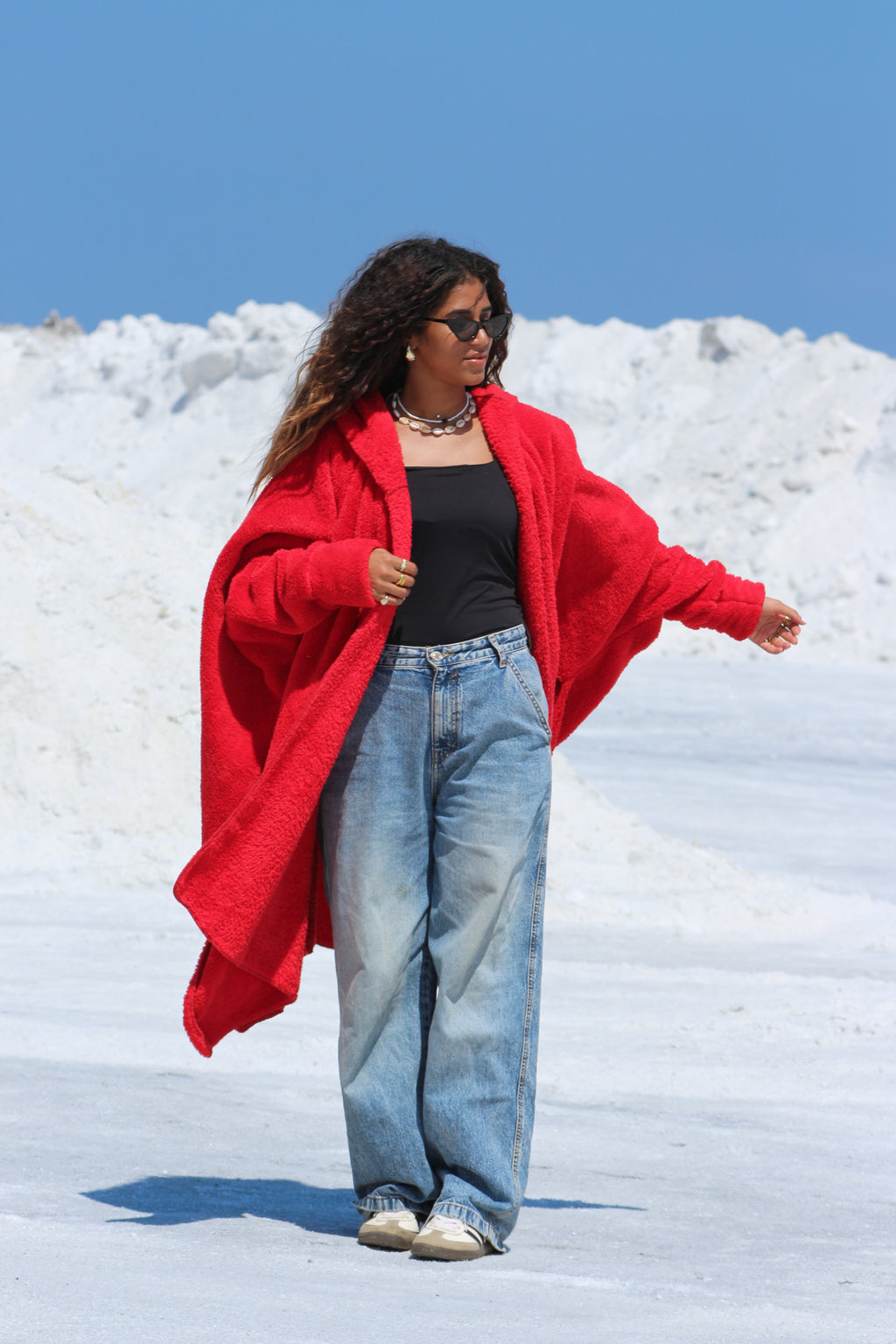 Red Wearable Blanket