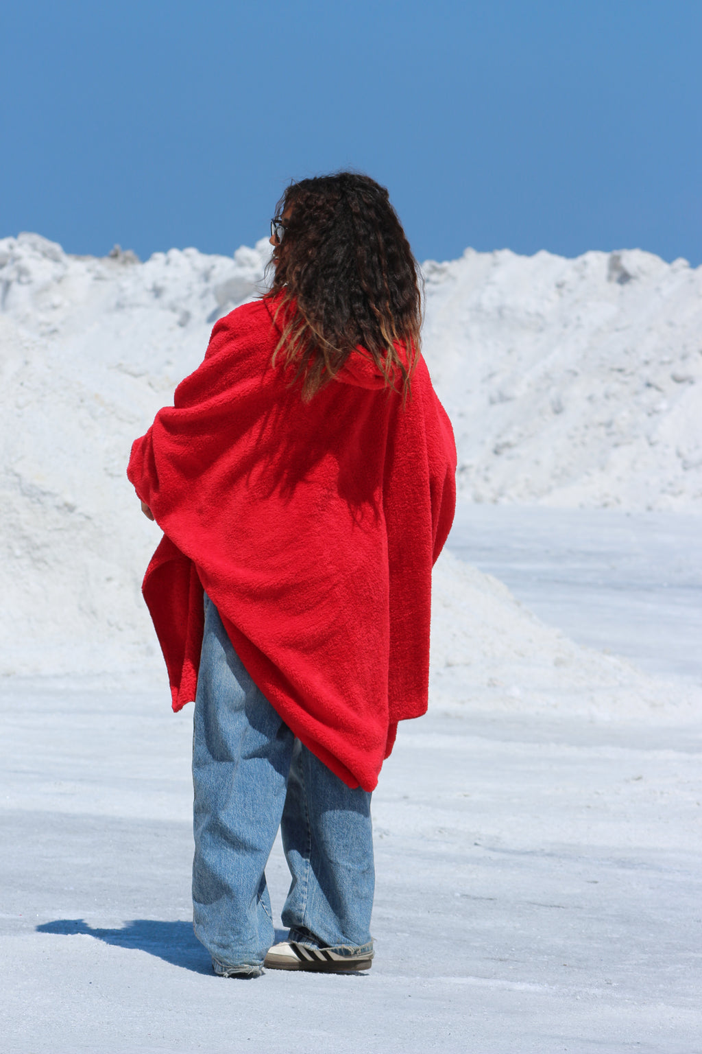 Red Wearable Blanket