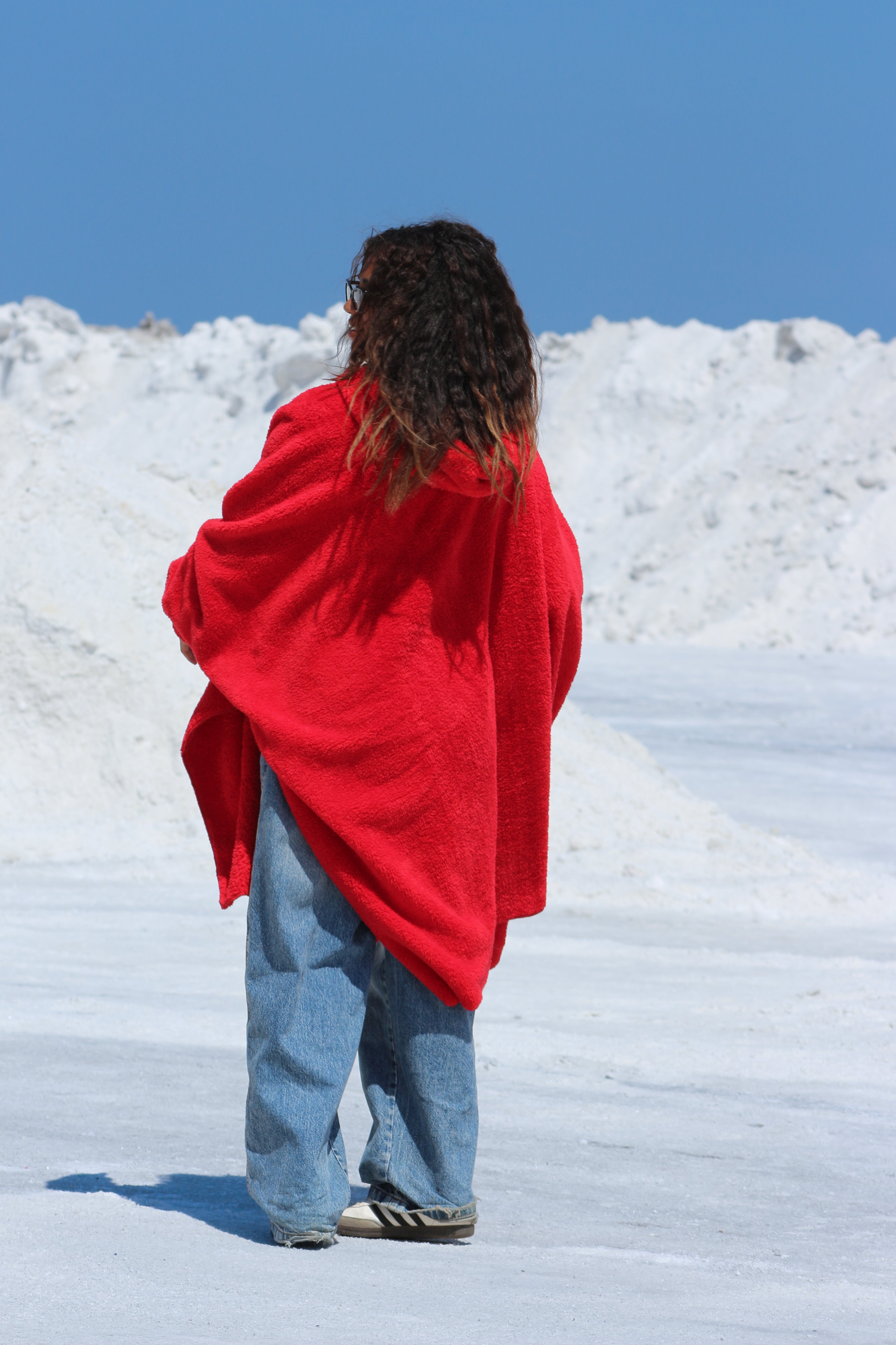 Red Wearable Blanket