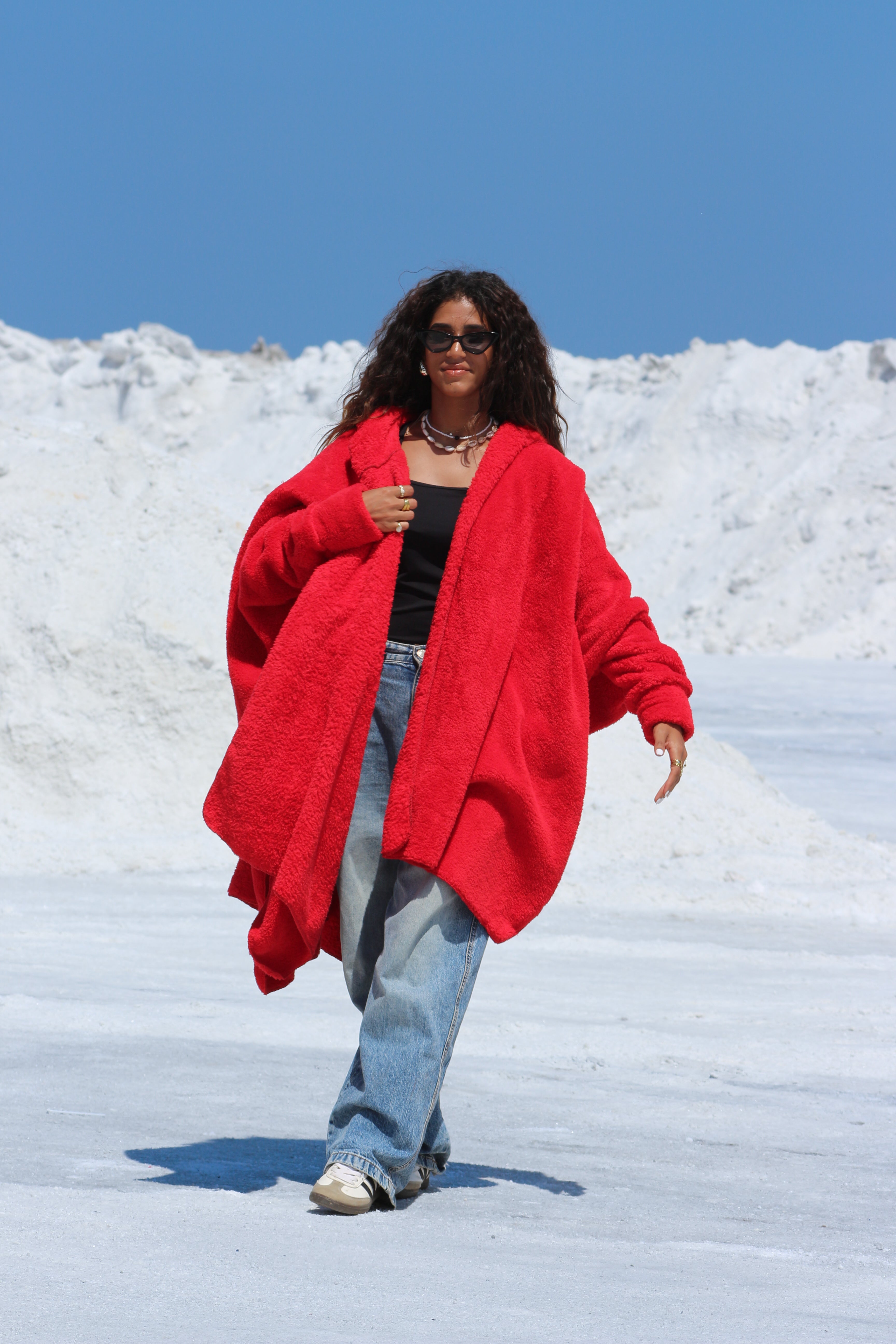Red Wearable Blanket