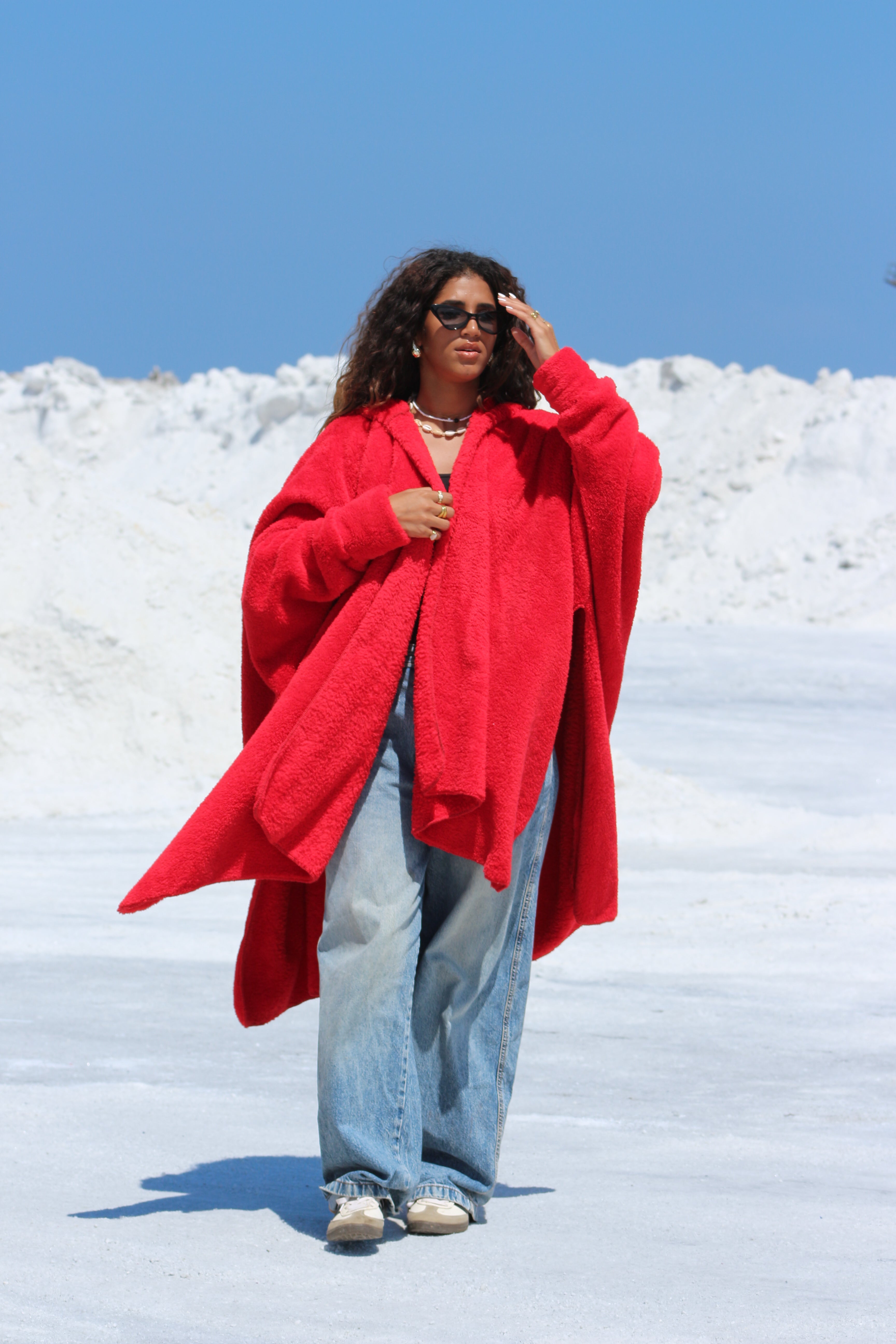 Red Wearable Blanket