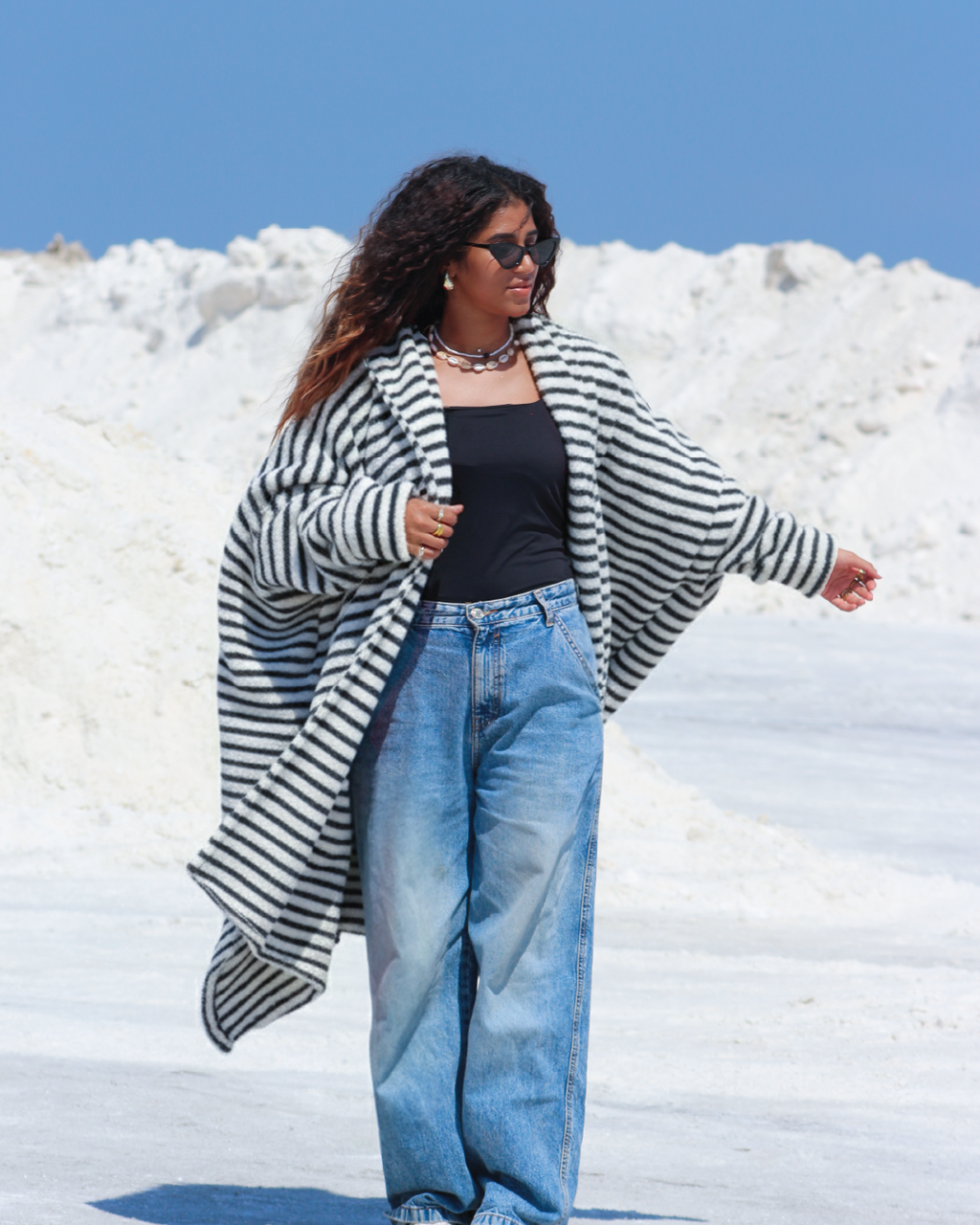 Snow Wave Wearable Blanket