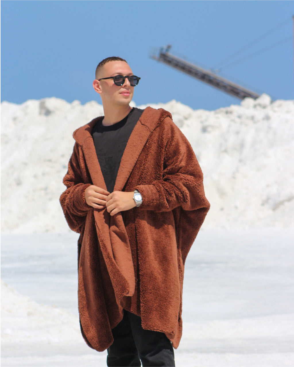 brown Wearable Blanket