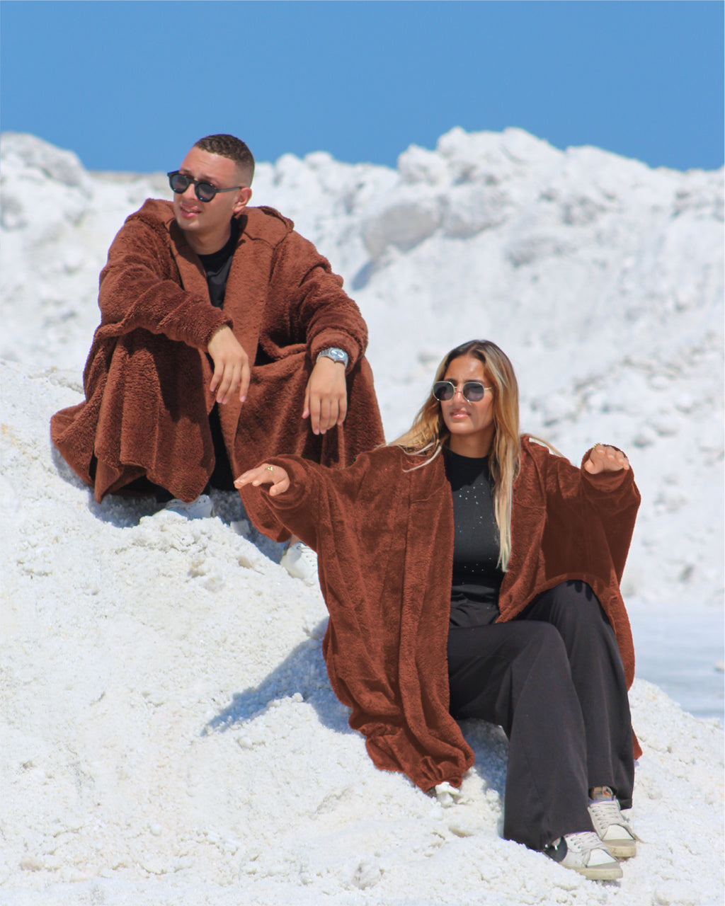 brown Wearable Blanket