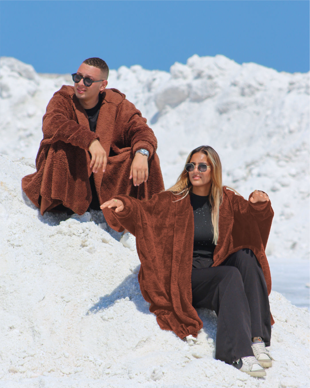 brown Wearable Blanket