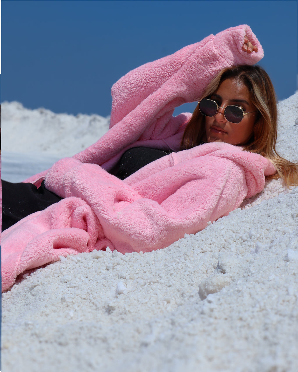 Pink Wearable Blanket