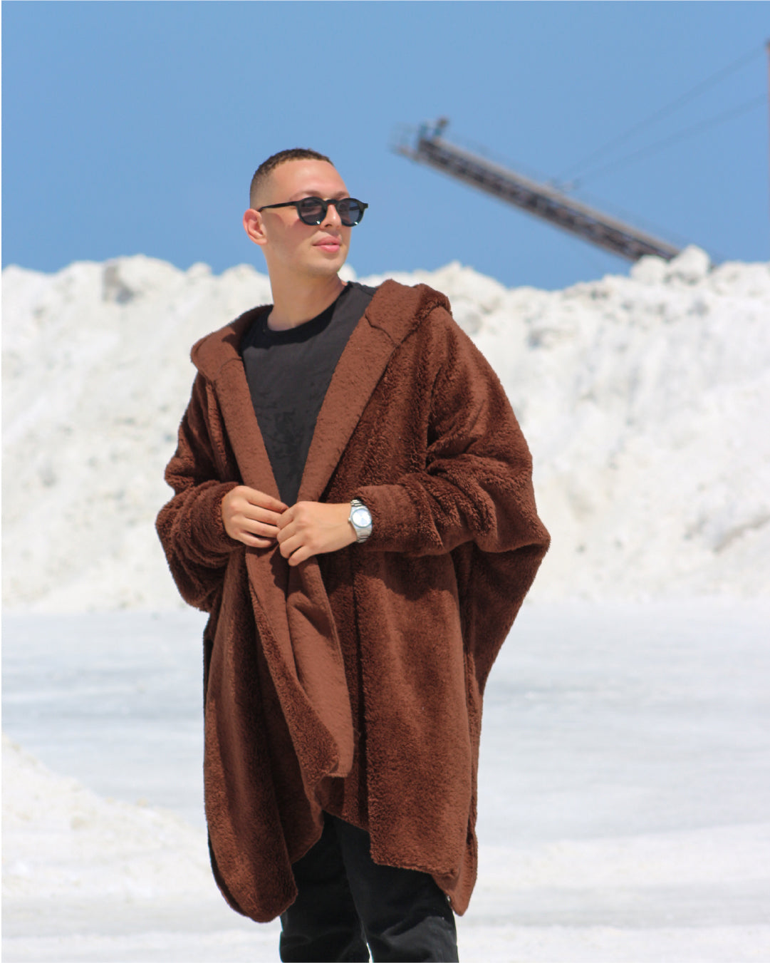 brown Wearable Blanket