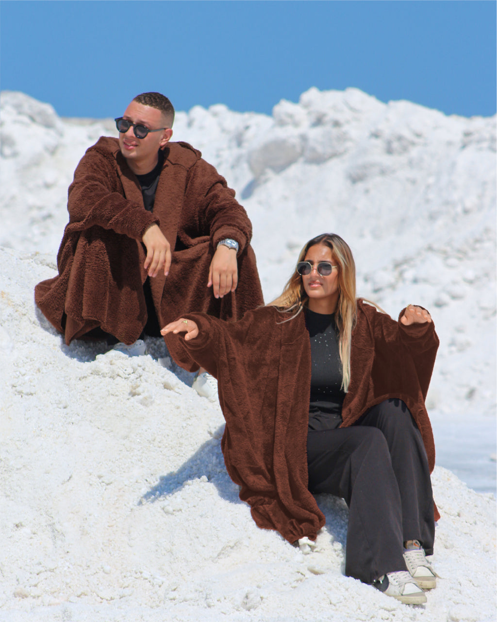 brown Wearable Blanket